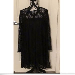Bow & Arrow Black Laced Dress NWT
